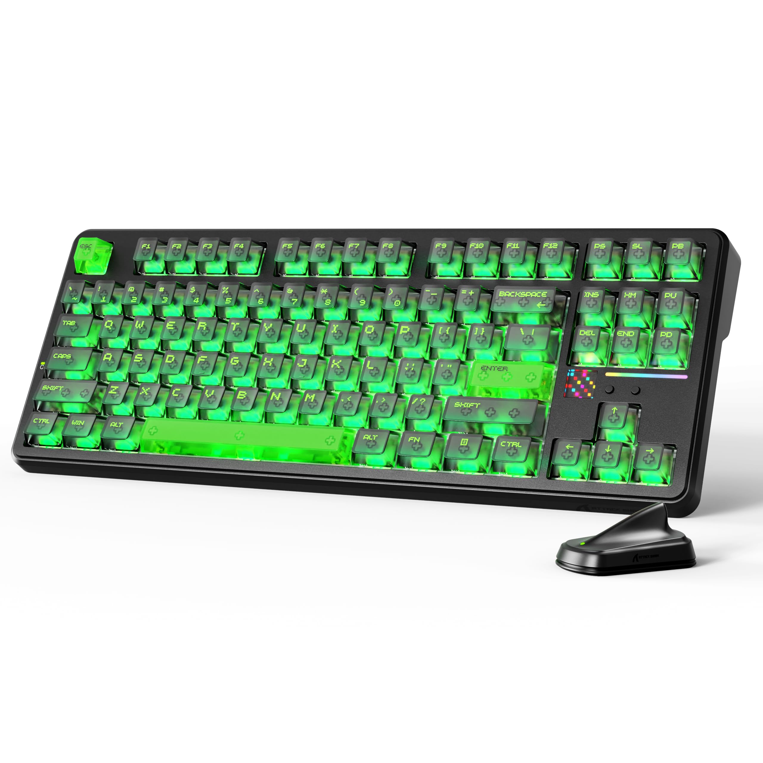 ATTACK SHARK X87 ULTRA Wireless Mechanical Gaming Keyboard with