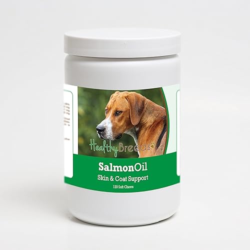Miniatura 139 de Healthy Breeds Golden Retriever - Aceite de salmón masticable suave, 90