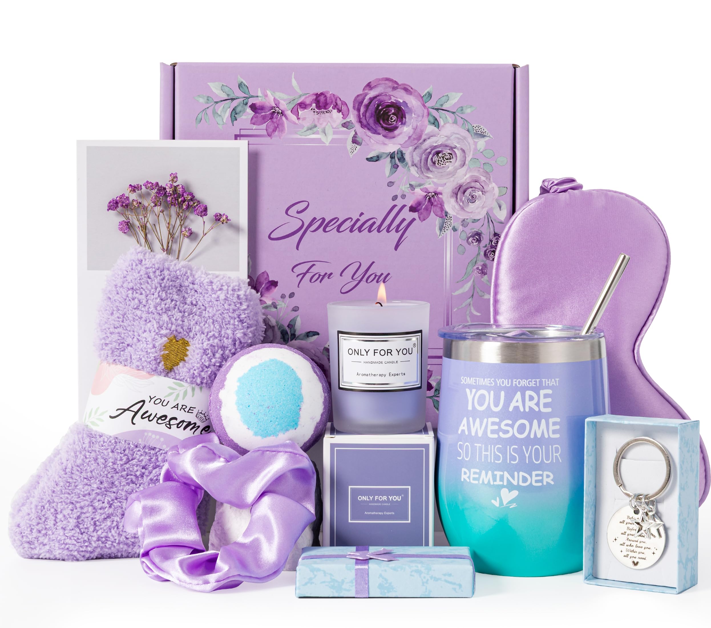 Gifts for Women,Birthday Hampers Pamper for Her, Get Well Soon Thinking of You Baskets Self Care Package Relaxation Bath Set Christmas Mothers day Present for Mum, Wife,Best Friends,Sister,Daughter