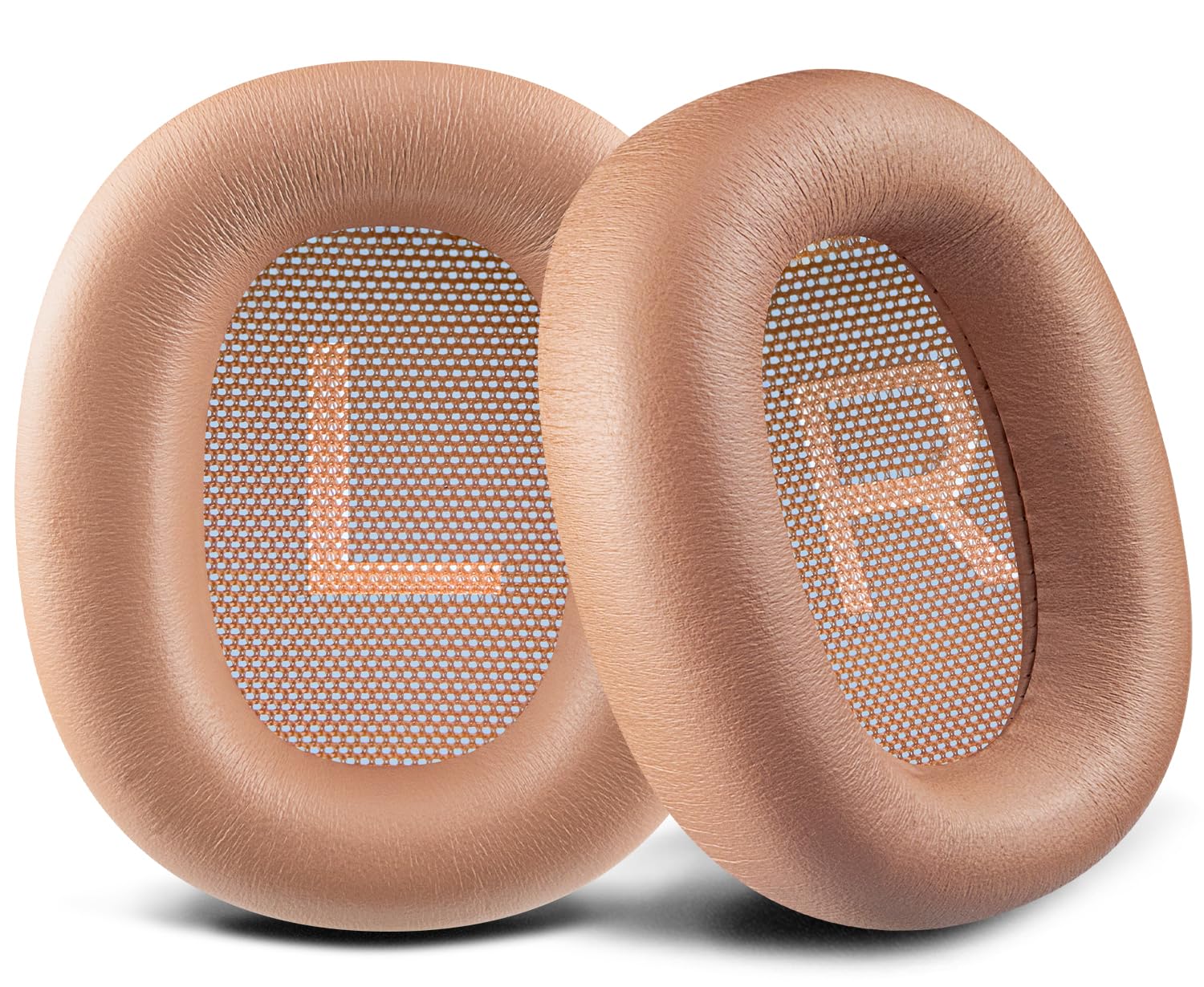 SOULWIT Almohadillas Piel de Cordero Repuesto para Beoplay H100 de Bang & Olufsen (B&O) Auriculares Inalámbricos Premium Cancelación Activa de Ruido, Almohada con Espuma Viscoelástica de Alta Densidad
