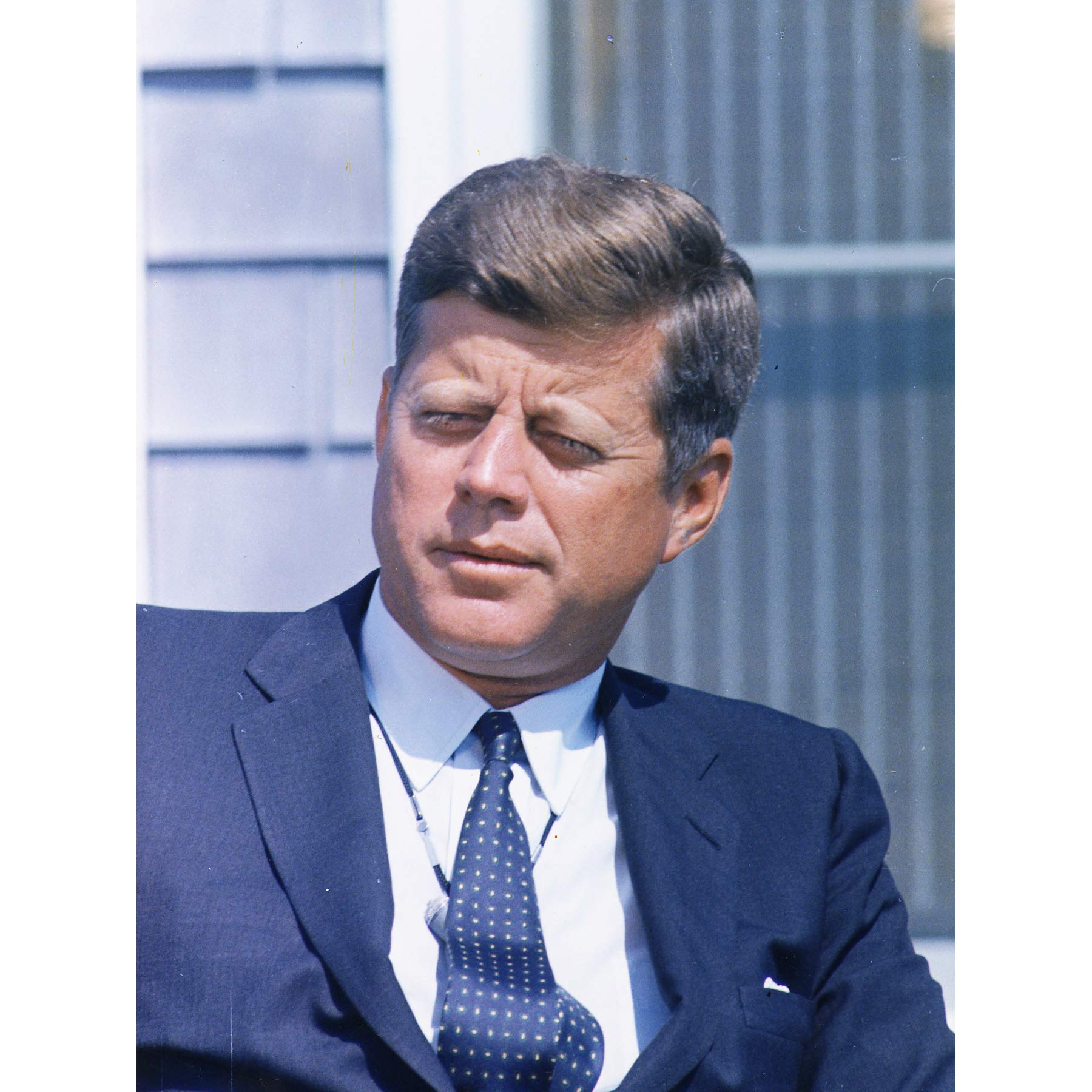 Cronkite President JFK Kennedy Interview Photo Large Wall Art Print Canvas Premium Mural
