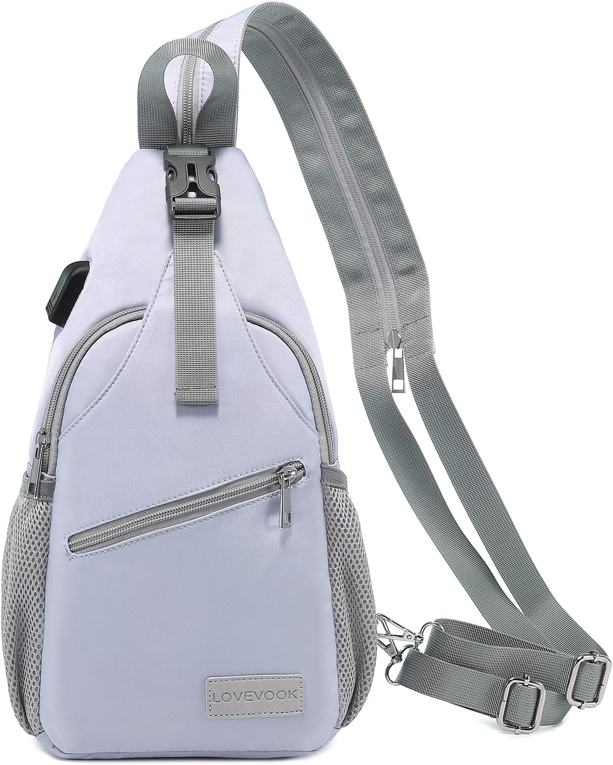 Sling Bag for Women Casual Daypack Nylon Crossbody Sling Backpack Travel Shoulder Bag Hiking Daypack | Casual Daypack, Nylon, Travel, Hiking, Daypack