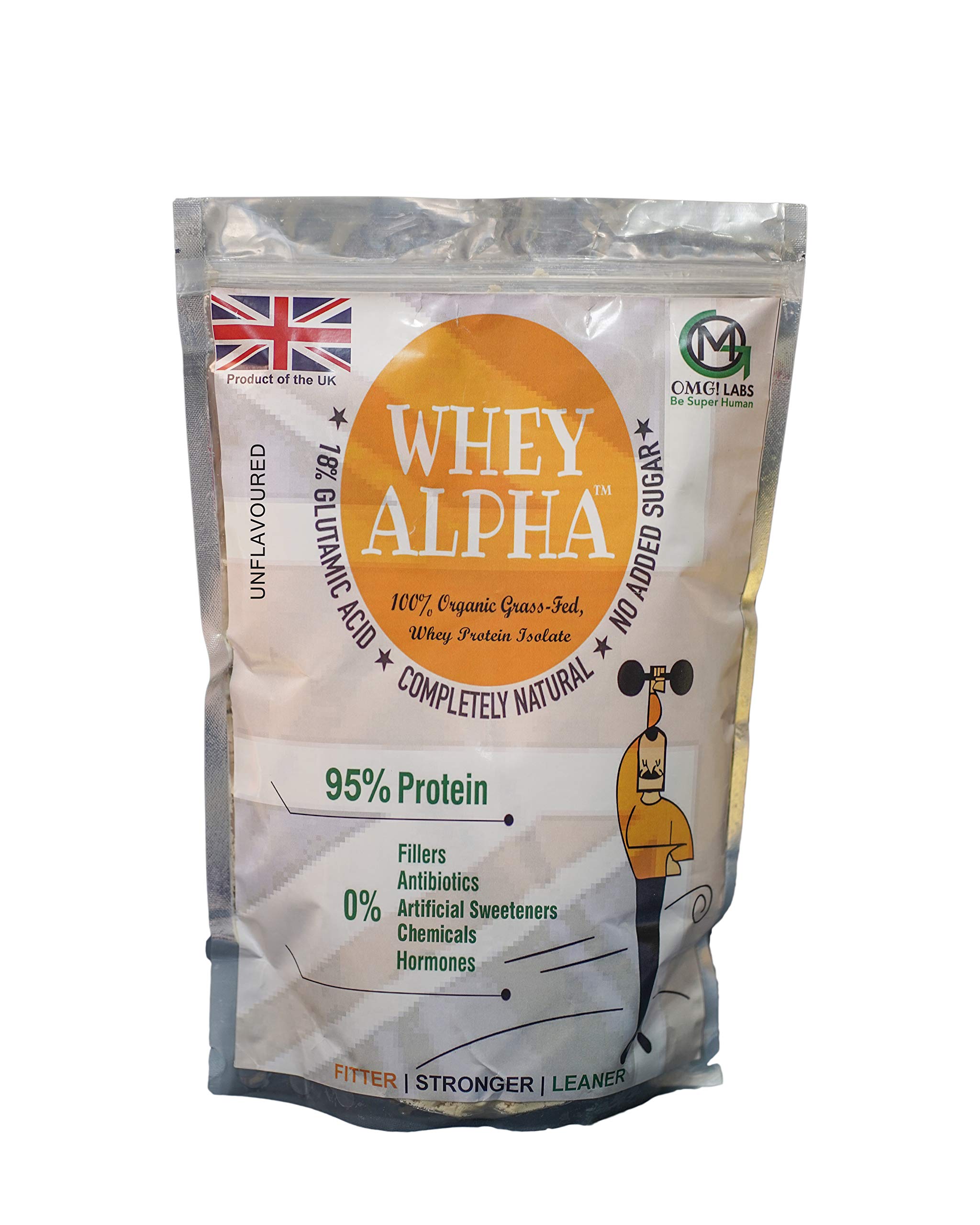 Buy OMG LABS 100 Organic Grassfed WHEY ALPHA 95 Protein