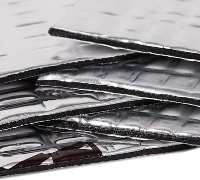 KILMAT Extra 100 mil (2.5 mm) 25 sqft (2.4 sqm) Car Sound Deadening Mat, Butyl Automotive Sound Deadener, Audio Noise Insulation and dampening
