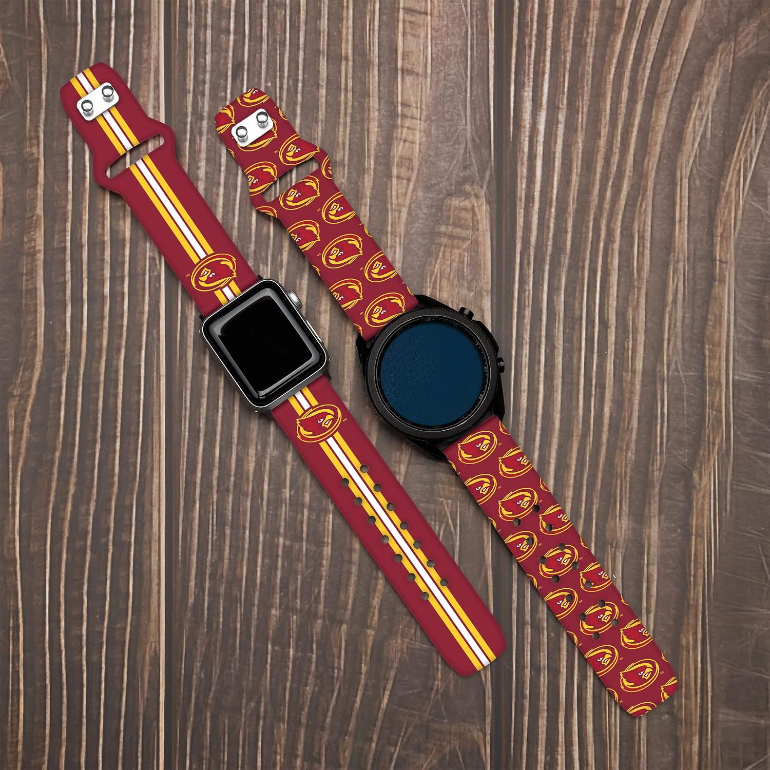 Affinity Bands Iowa State Cyclones HD Watch Band Compatible with Samsung Galaxy Watch and more