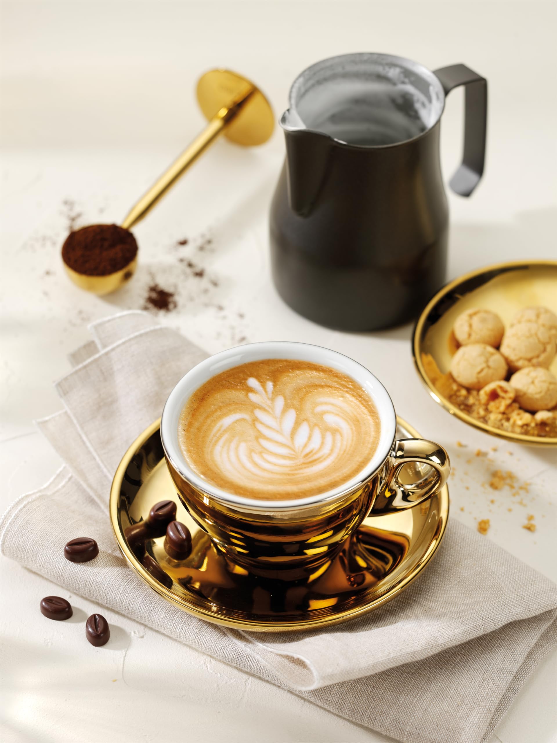 Cilio KP0000215311 ROMA Cappuccinotassen, Porzellan, Einheitsgröße Küche, Haushalt & Wohnen
