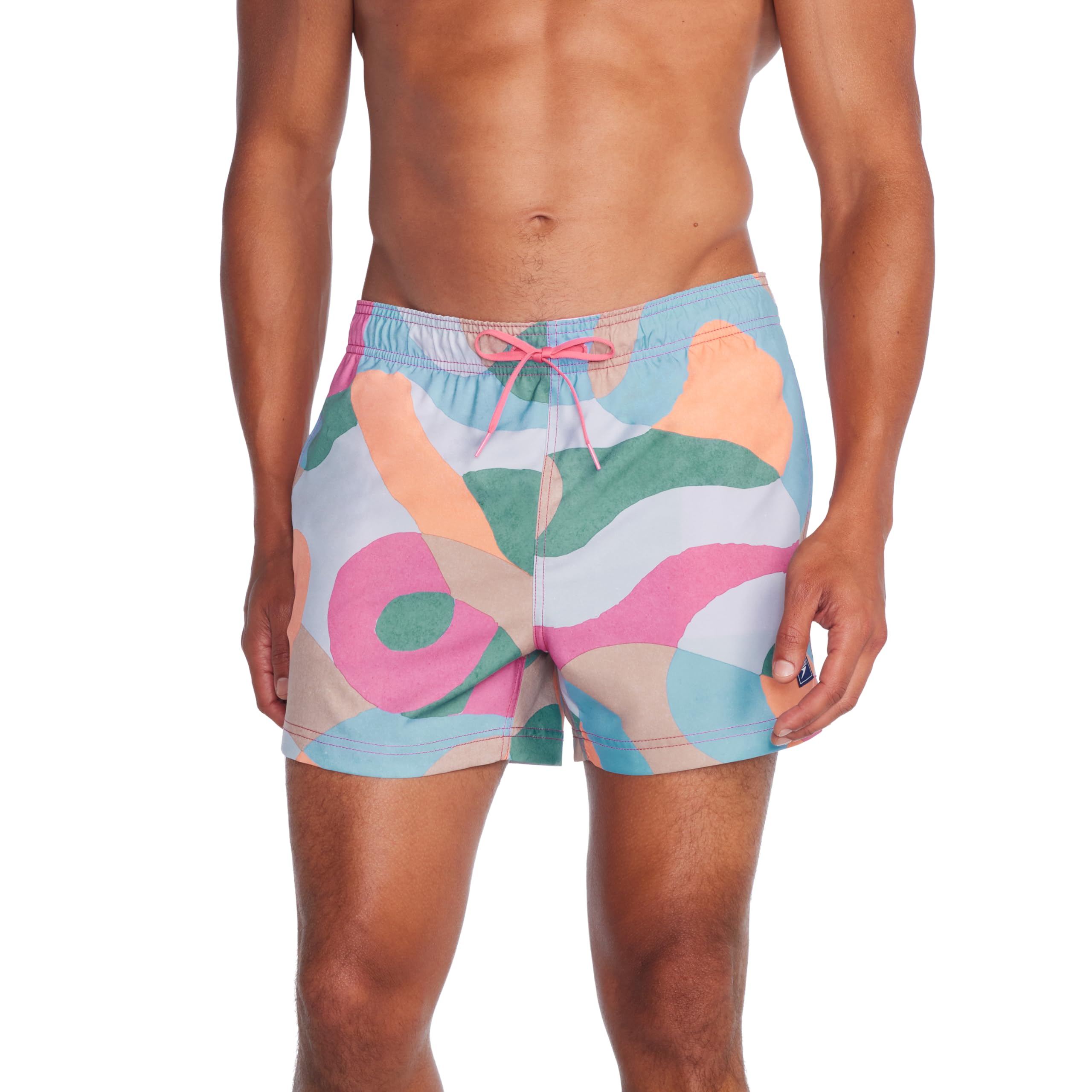 Speedo Men's Swim Trunk Short Length Redondo Striped