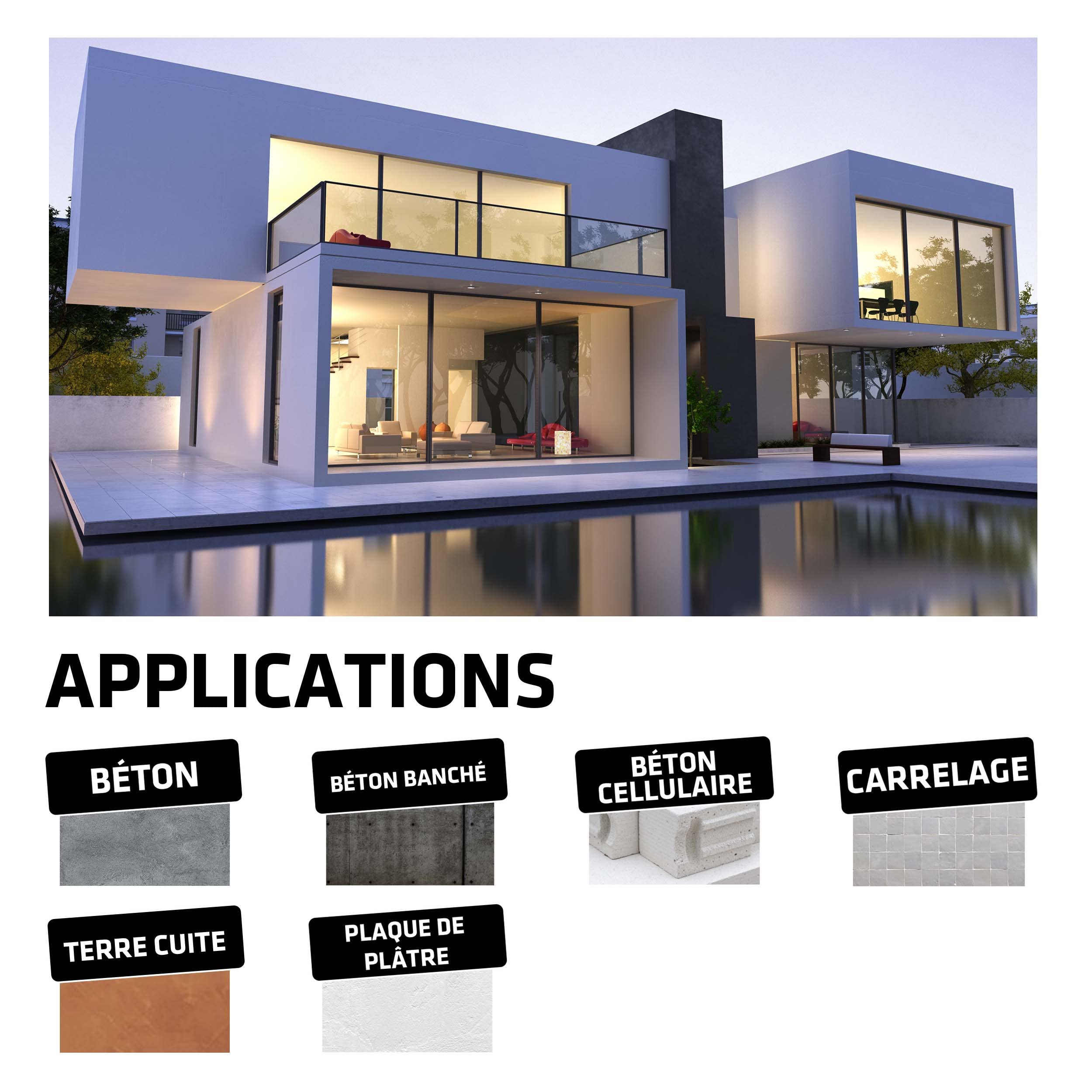 SikaCeram 200 Flex Grigio - Colla per piastrelle a doppia consistenza senza polvere per piastrelle in ceramica e pietre naturali (3600 cm² max), 25 kg