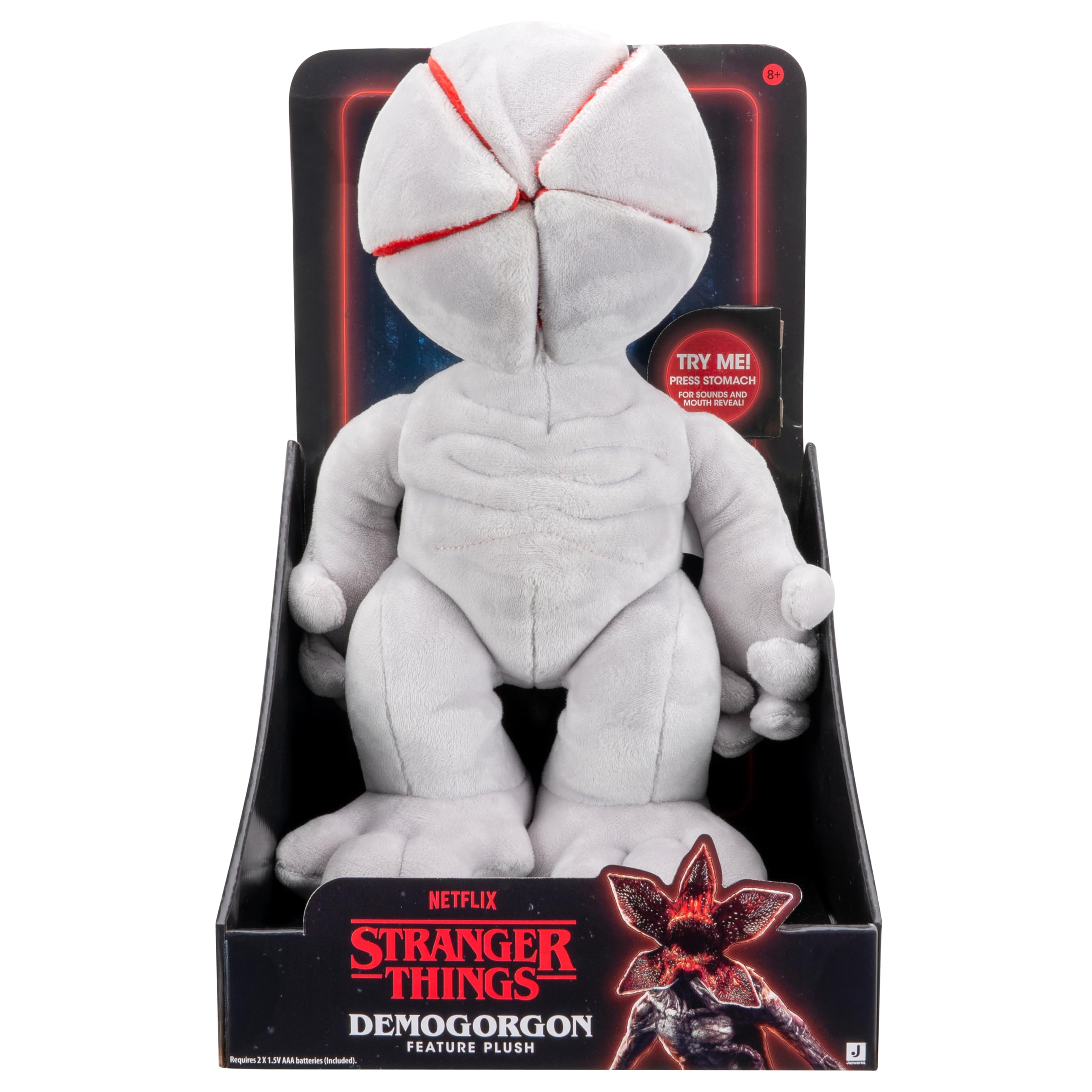 Amazon.com: Stranger Things Demogorgon Feature Plush - 12-Inch
