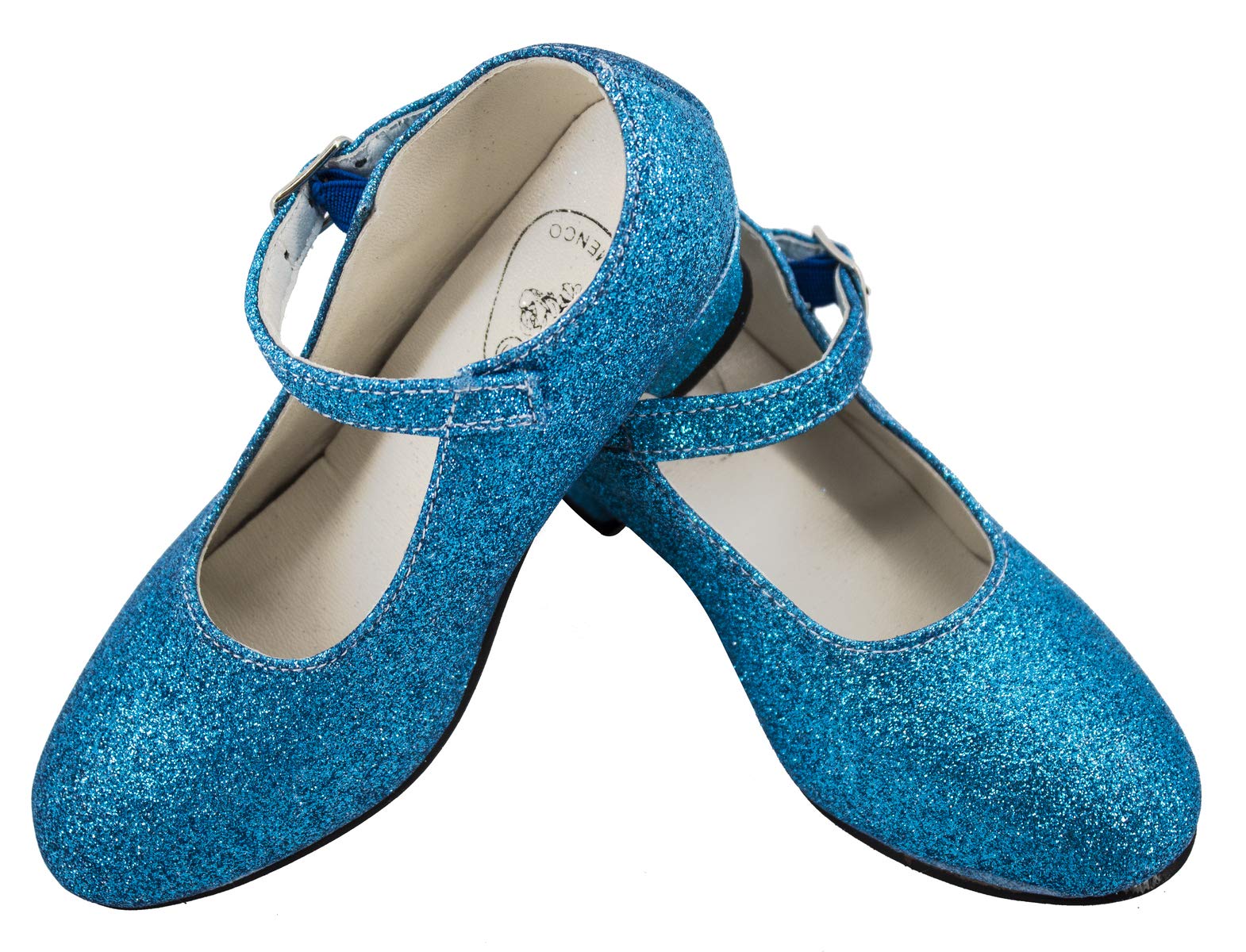 Gojoy shop Zapato con Tacón de Danza Baile Flamenco o Sevillanas para Niña y Mujer, 5 Colores Disponibles