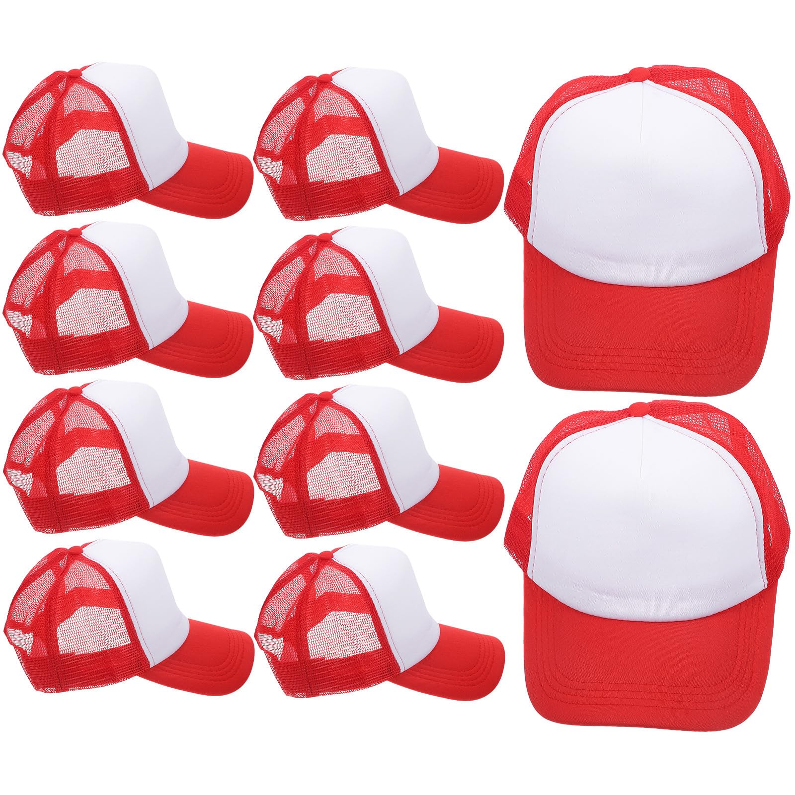 Casquettes de baseball légères sublimation lot de 10 pour activités outdoor - 8