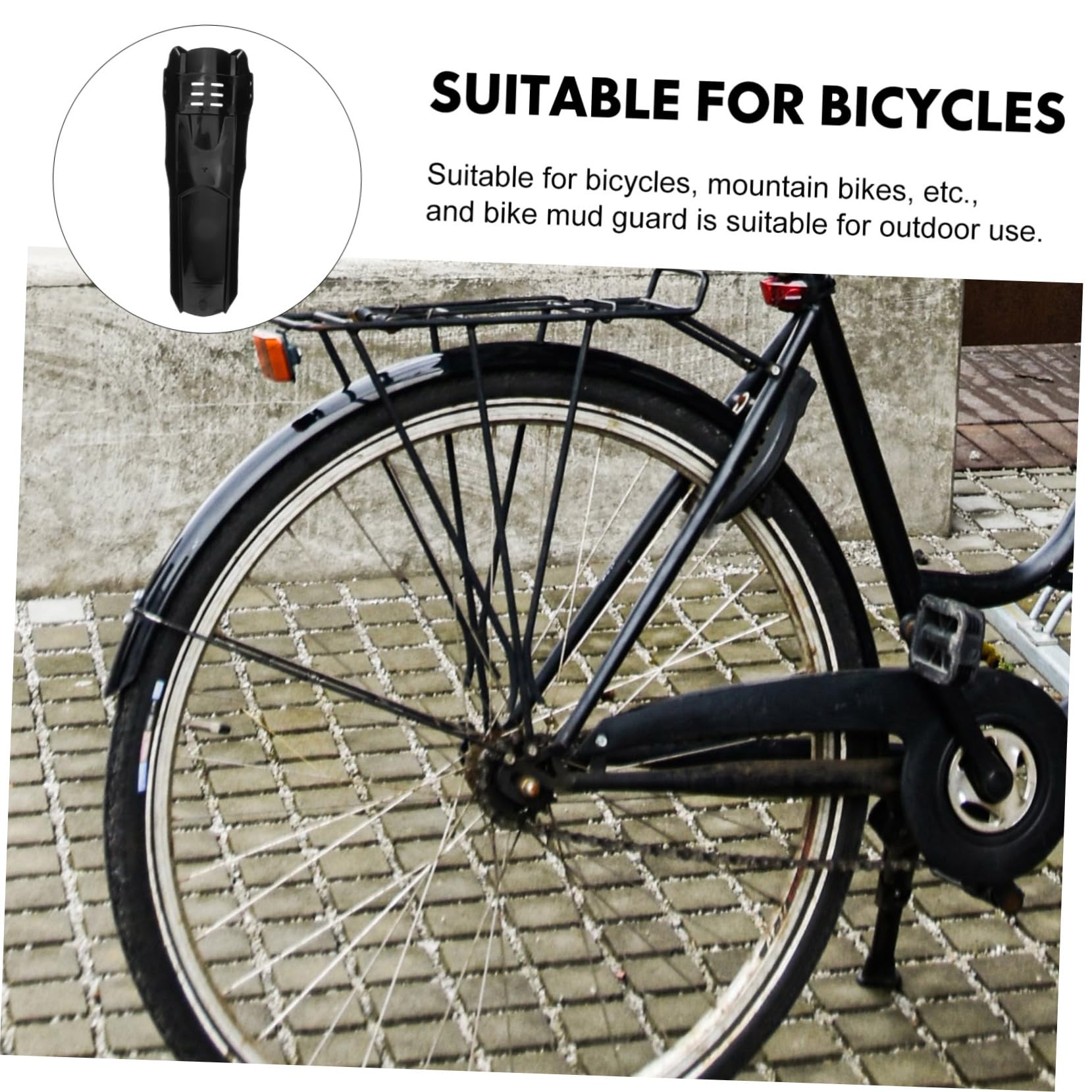 Gatuida Vélo Durable pour Vélo de Route Protection Installation Facile