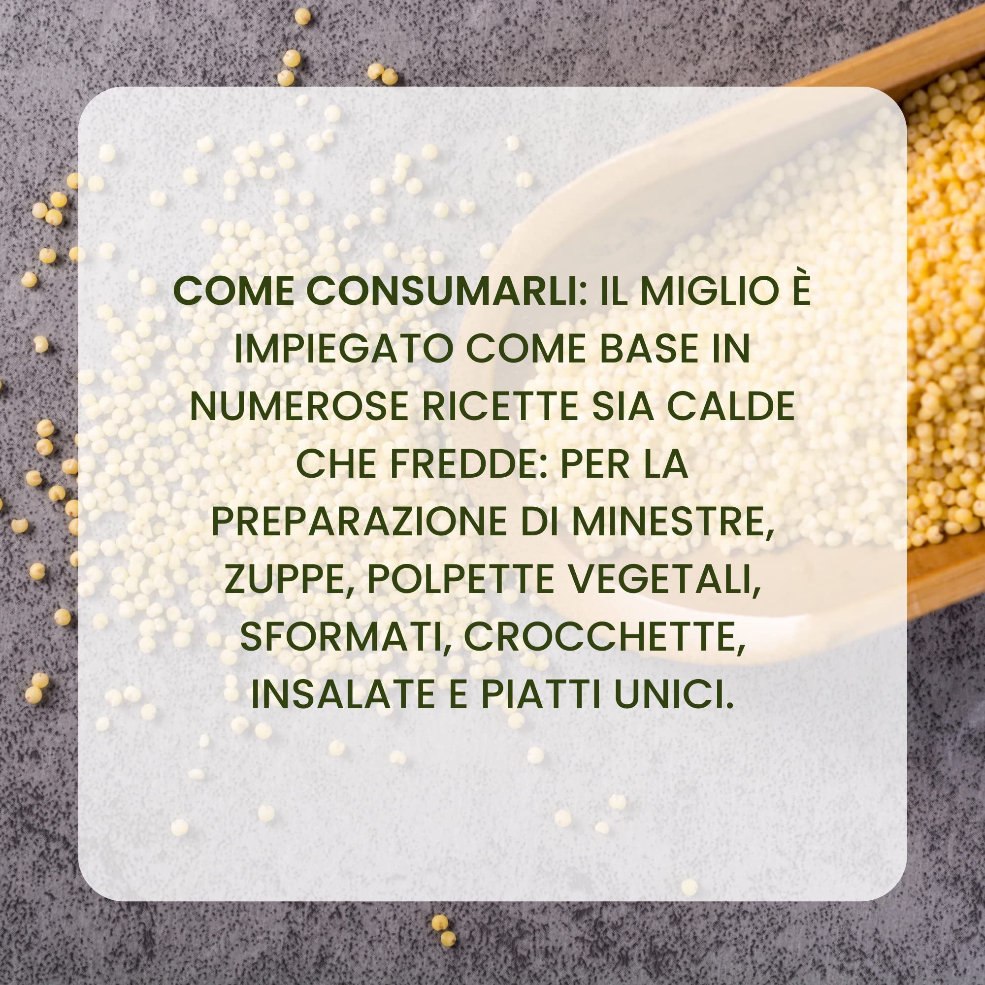 Benessence - Semi di Miglio Biologici in Atmosfera Protettiva - 1000 gr