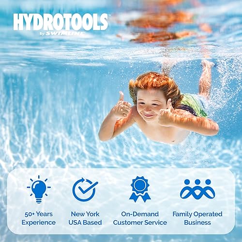 Miniatura 7 de HYDROTOOLS by SWIMLINE Sure-Flo - Cartucho de repuesto para piscinas sobre el suelo, 40-100 pies cuadrados, para piscinas de hasta 21.000 galones,