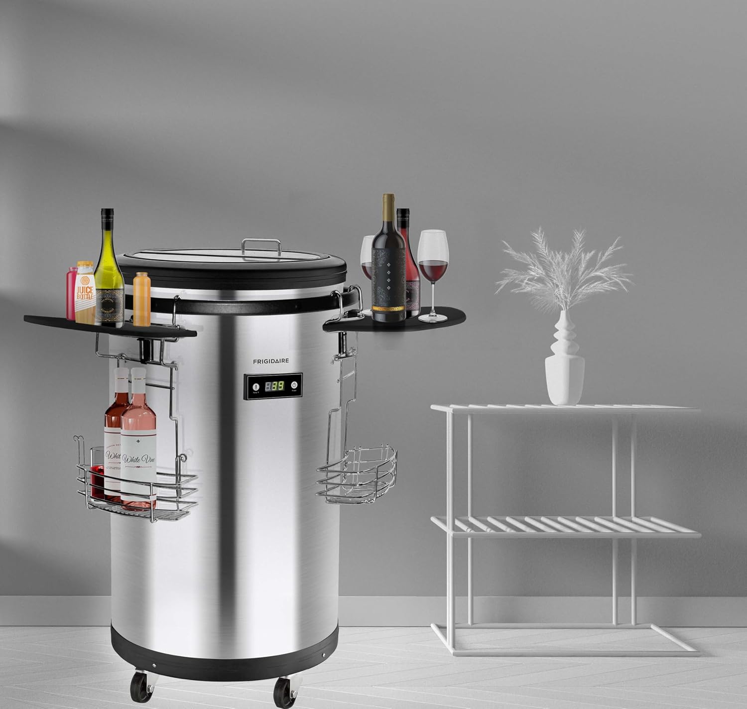Frigidaire EFRP245 Stainless Steel Party Cooler