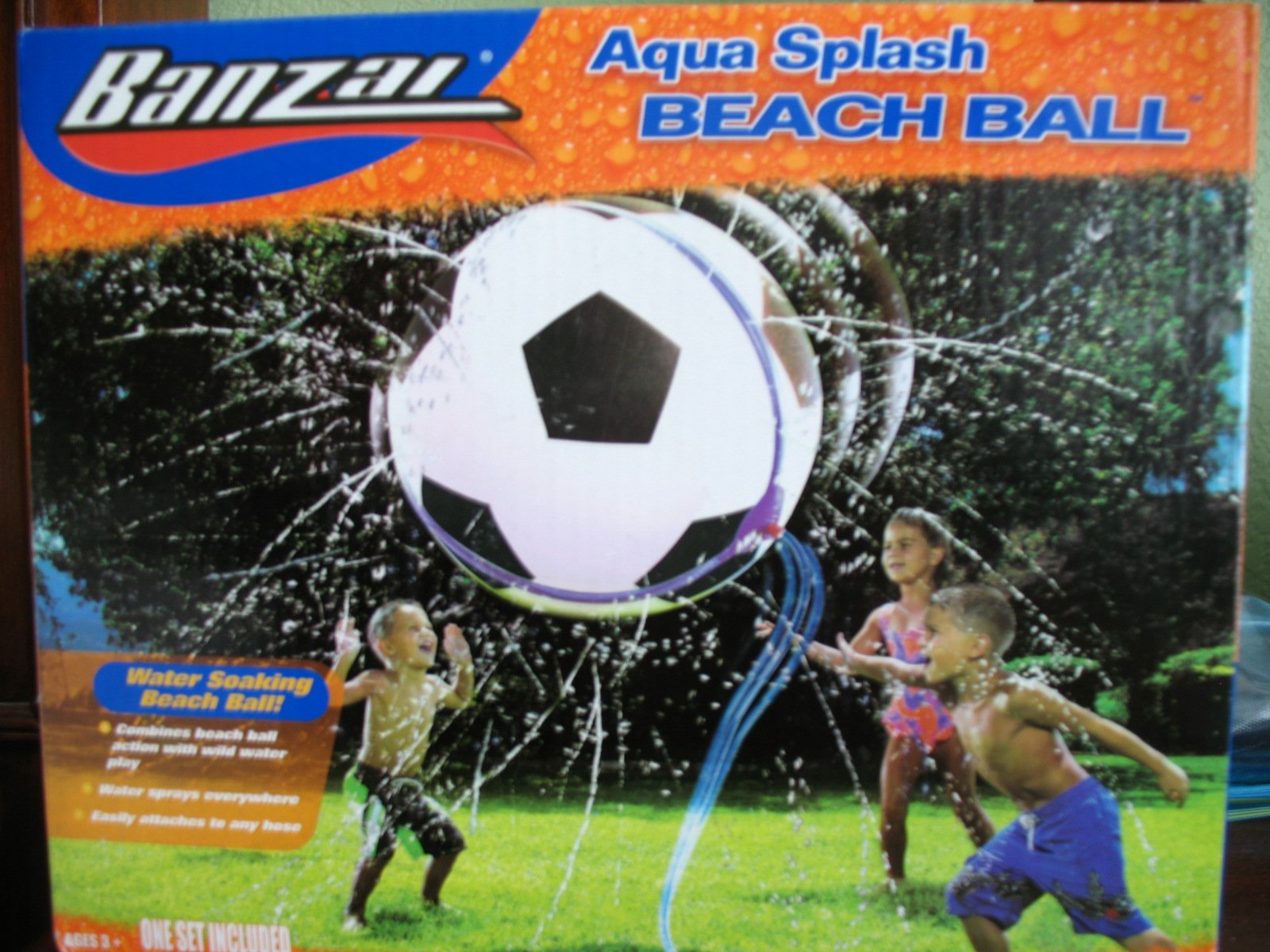 Giant Beach Ball Aqua Splash Soccer by Banzai