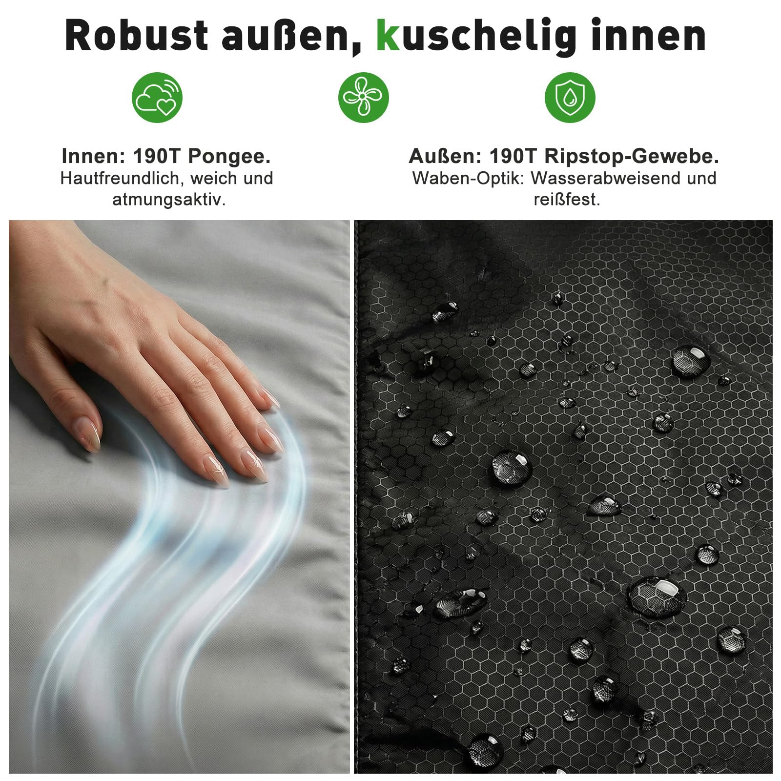 Sekey Schlafsack Erwachsene, 0,9 kg/ 1,7 kg Mumienschlafsack mit Anti-Klemm-Reißverschluss, Wasserabweisend & Reißfest, Atmungsaktiv Hautfreundlich, für Outdoor Camping & Reise, 220x80x50 cm