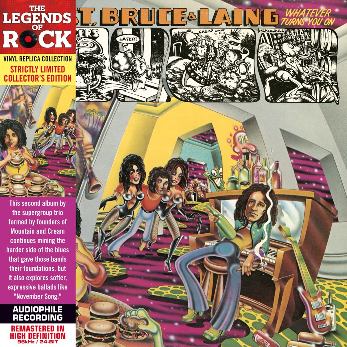 West. Bruce & Laing Whatever Turns You On CD New 850703003798