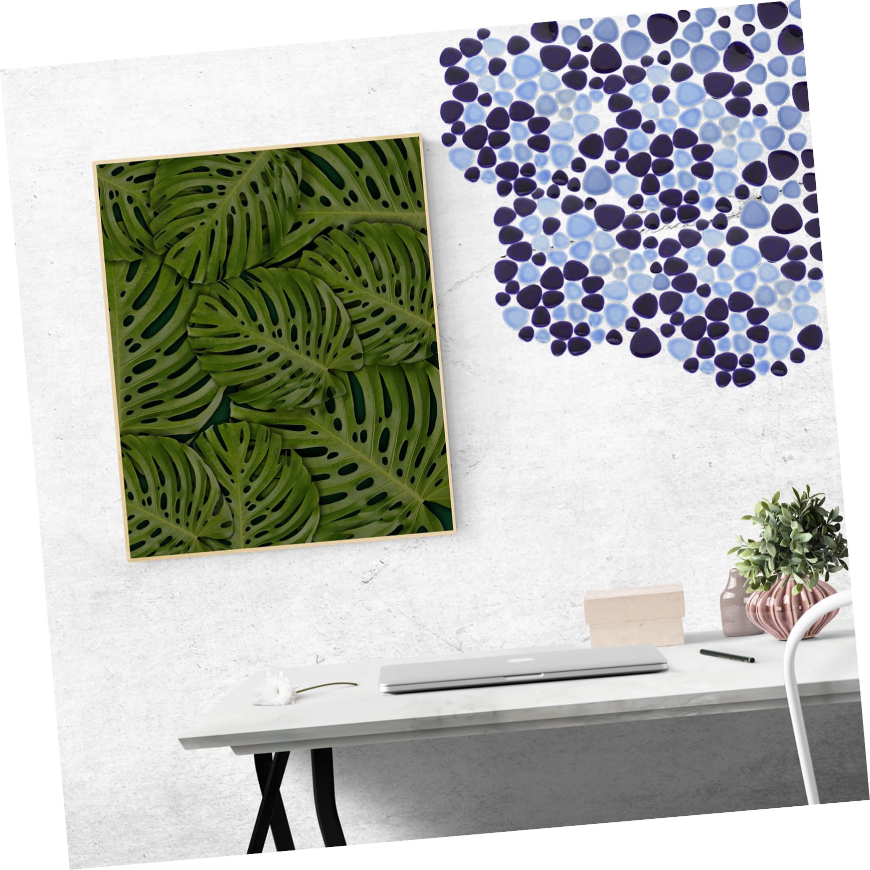 STOBOK 1bolsa Azulejos De Mosaico Piedras Únicas Para Hacer Guijarros y Azulejos De Piedra Material Para Diy De Guijarros Para Proyectos De Decoración Interiores y Exteriores