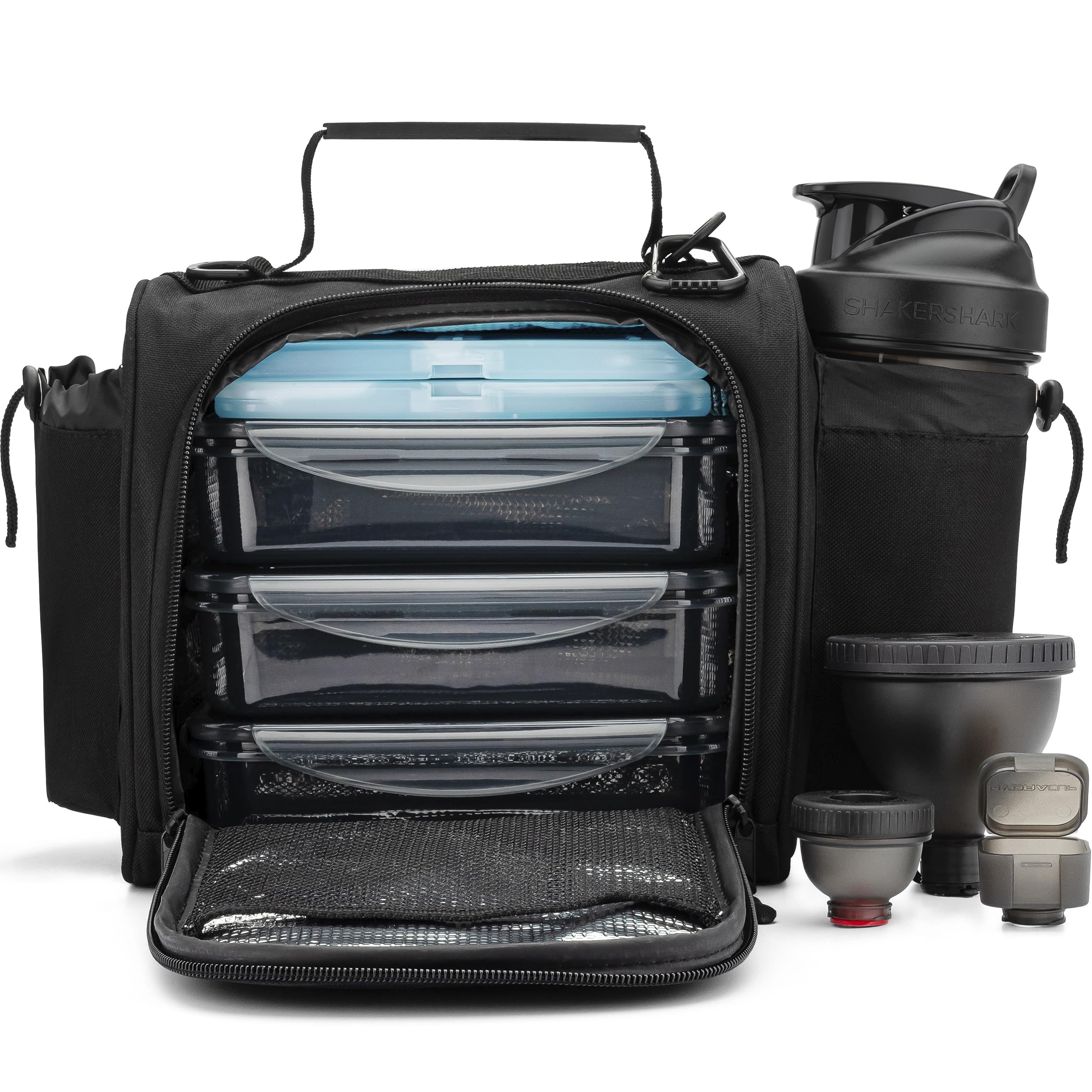 All Day Bag Set - Insulated Lunch Box/Travel Bag for Meal Prep