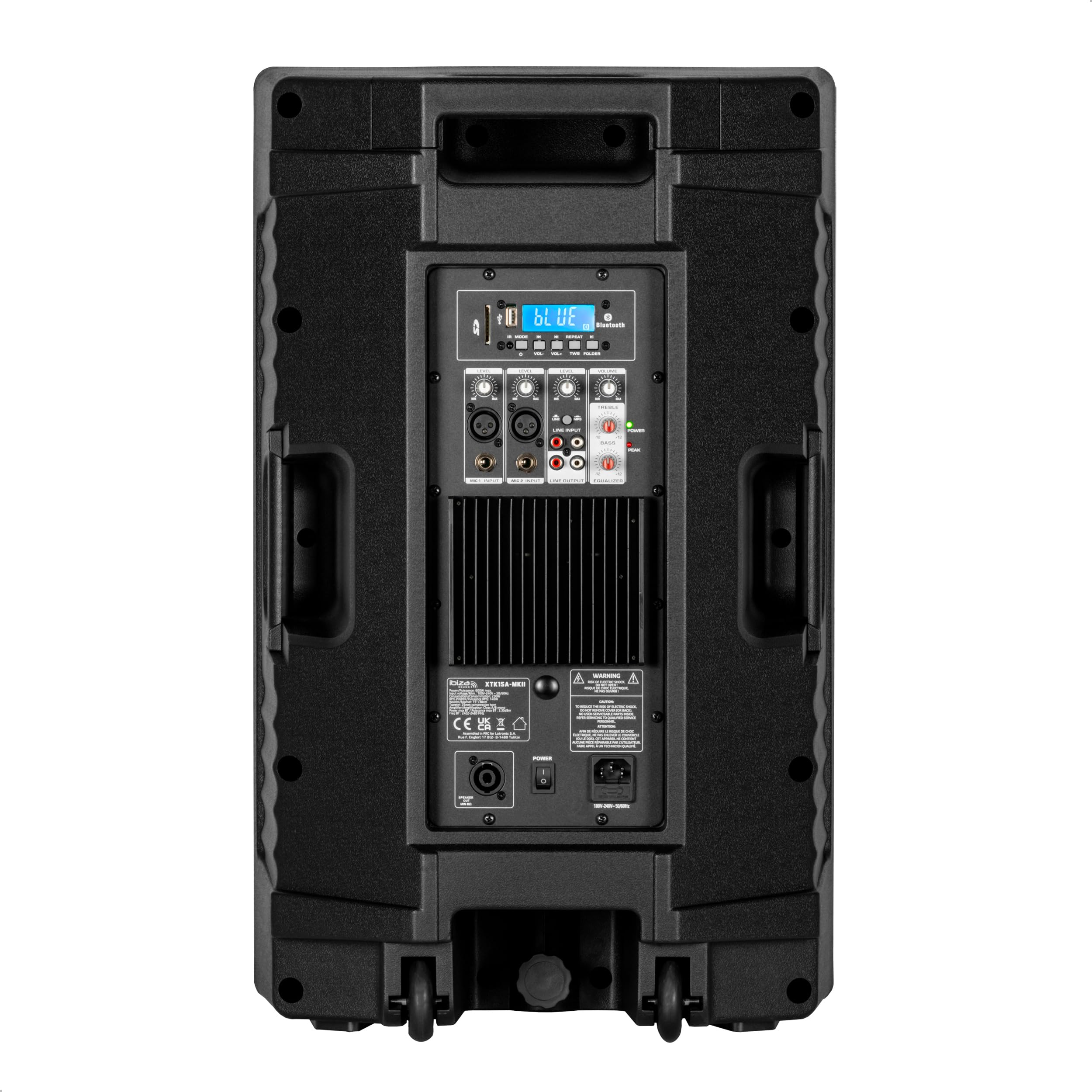 Ibiza XTK15 Enceinte Passive 15"/38cm D’Une Puissance De 600W RMS - Tweeters à C