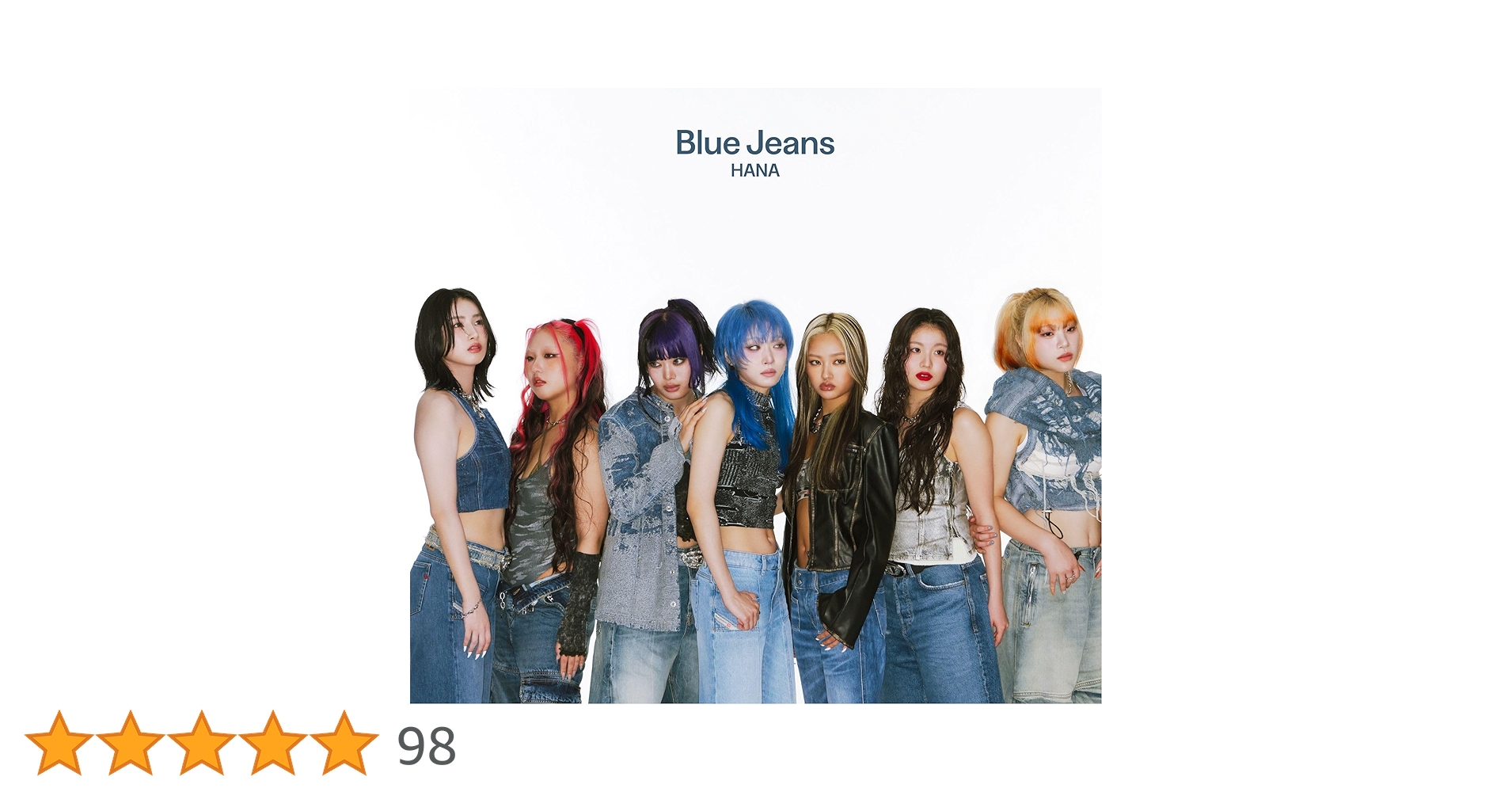 Amazon.co.jp: Blue Jeans (初回生産限定盤A) - HANA (特典なし