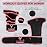 FITNESS FORCE Ventilated Weightlifting Gloves Workout Gloves for Men & Women with Built-in Wrist Wraps Fingerless Gym Gloves for Men Perfect for Exercise Fitness, Weight Lifting, Cross Training