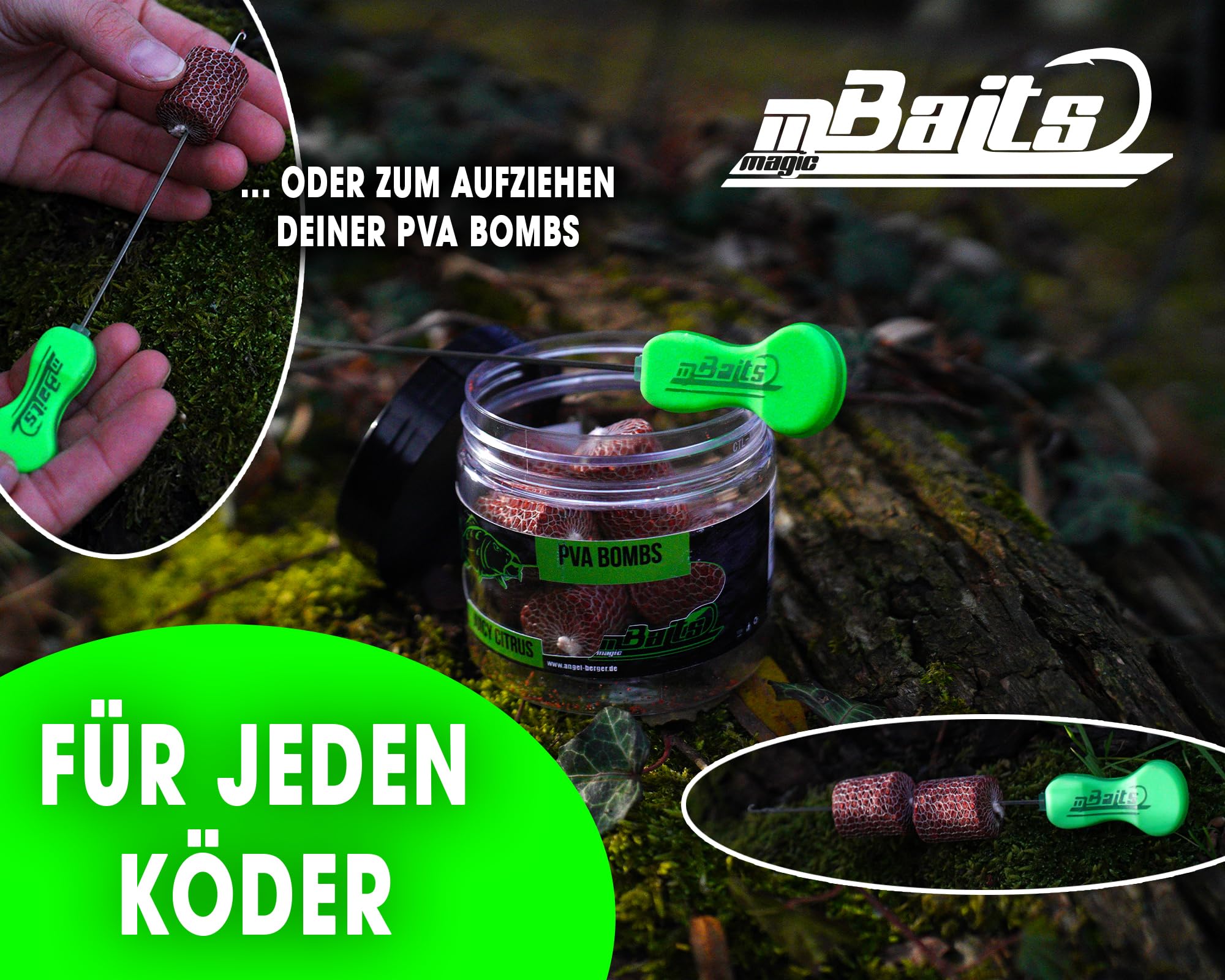 Angel-Berger Magic Baits Stringer Needle Boilienadeln Ködernadel Bait Needle Nadelfür Karpfenangeln Baiting Carp Tackle