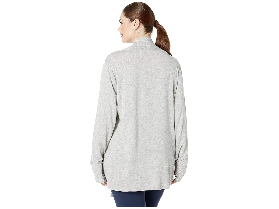 

SHAPE Activewear Plus Size Odyssey Wrap (Heather Grey) Women's Clothing, Gray