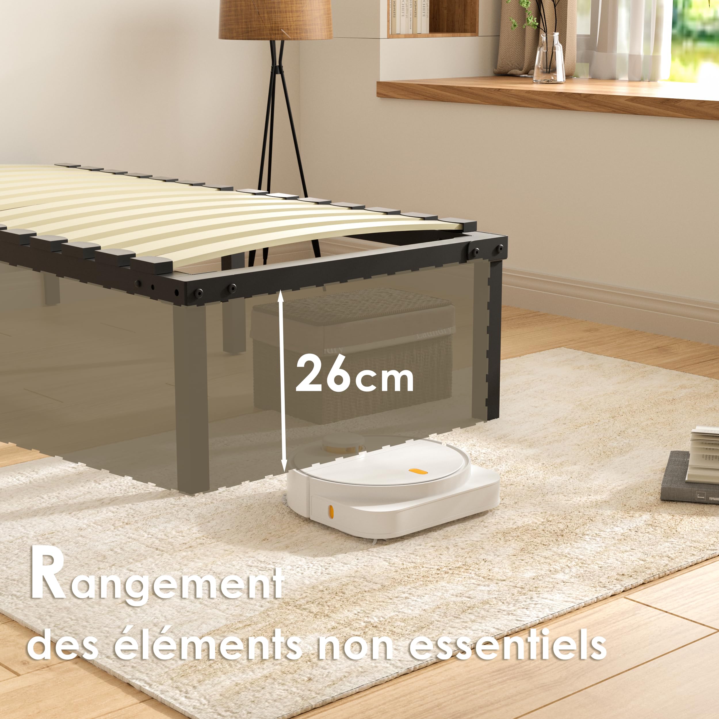 DEWINNER Lit Enfant 90x190 cm,Ensemble Matelas Simple et Sommier Ressorts Ensachés 90x190x25 cm,Confortable, Respirant,Lit Une Personne Complet pour Chambre Enfant ou Adulte