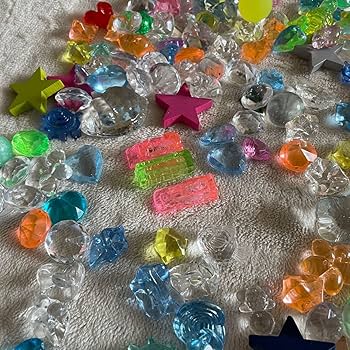 Amazon.co.jp: アクリル 宝石 石 キラキラ ゲーセン 売り : おもちゃ