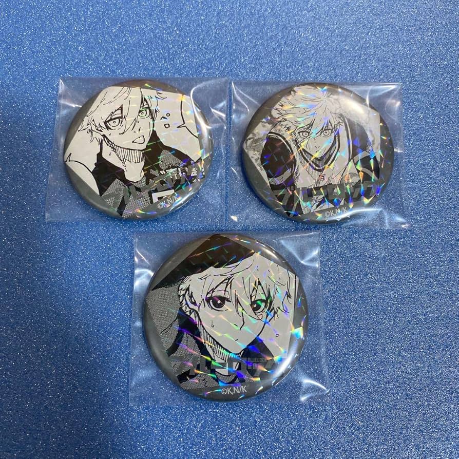 Amazon | ブルーロック 凪誠士郎 缶バッジ むにゅぐるみ パティオ