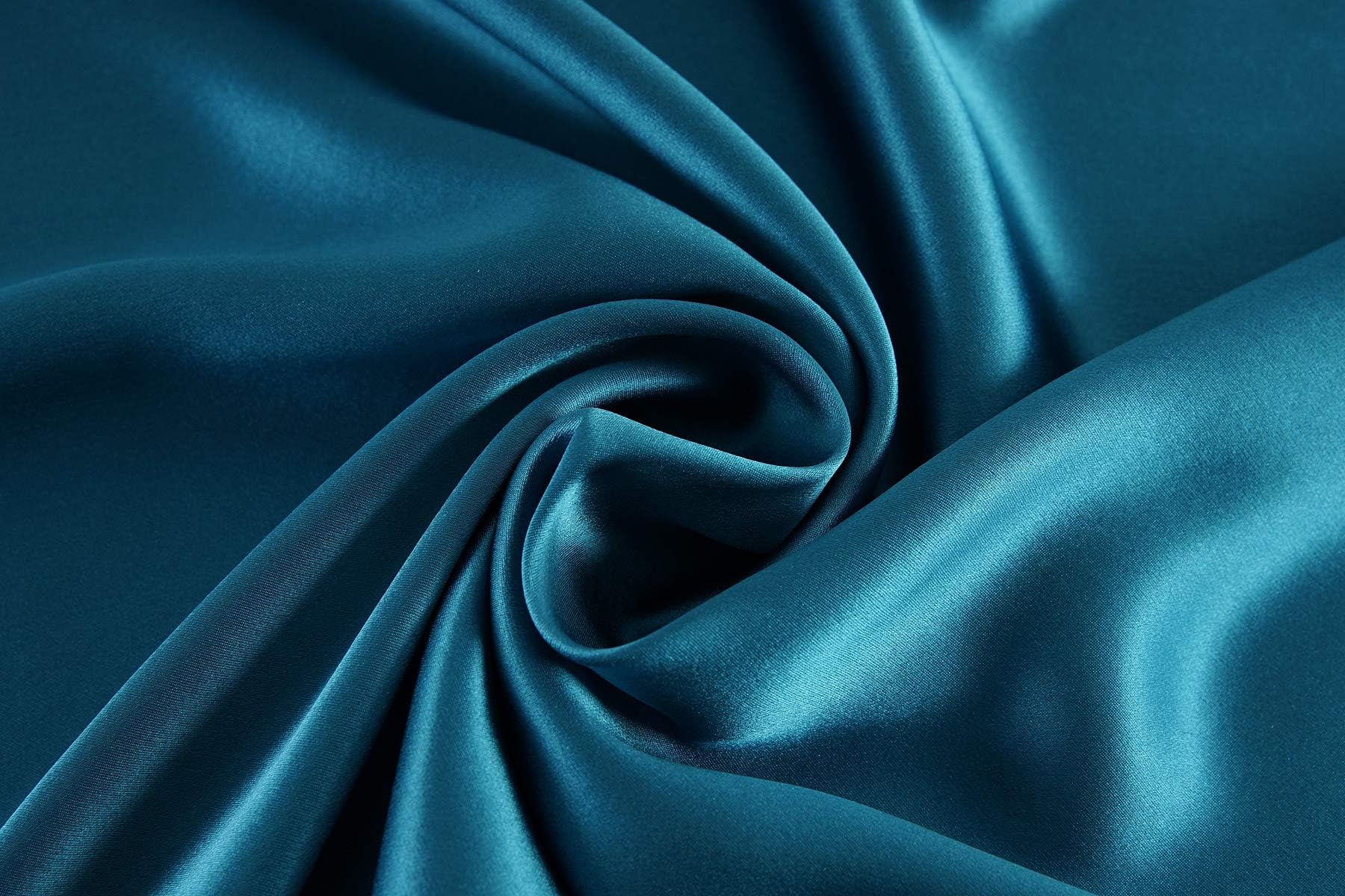 townssilk Federa seta cuscino,100% naturale seta di gelso 19momme,doppia faccia,benefica per capelli e pelle,ipoallergenica,cerniera nascosta,1 pz,40x145cm,peacockblue