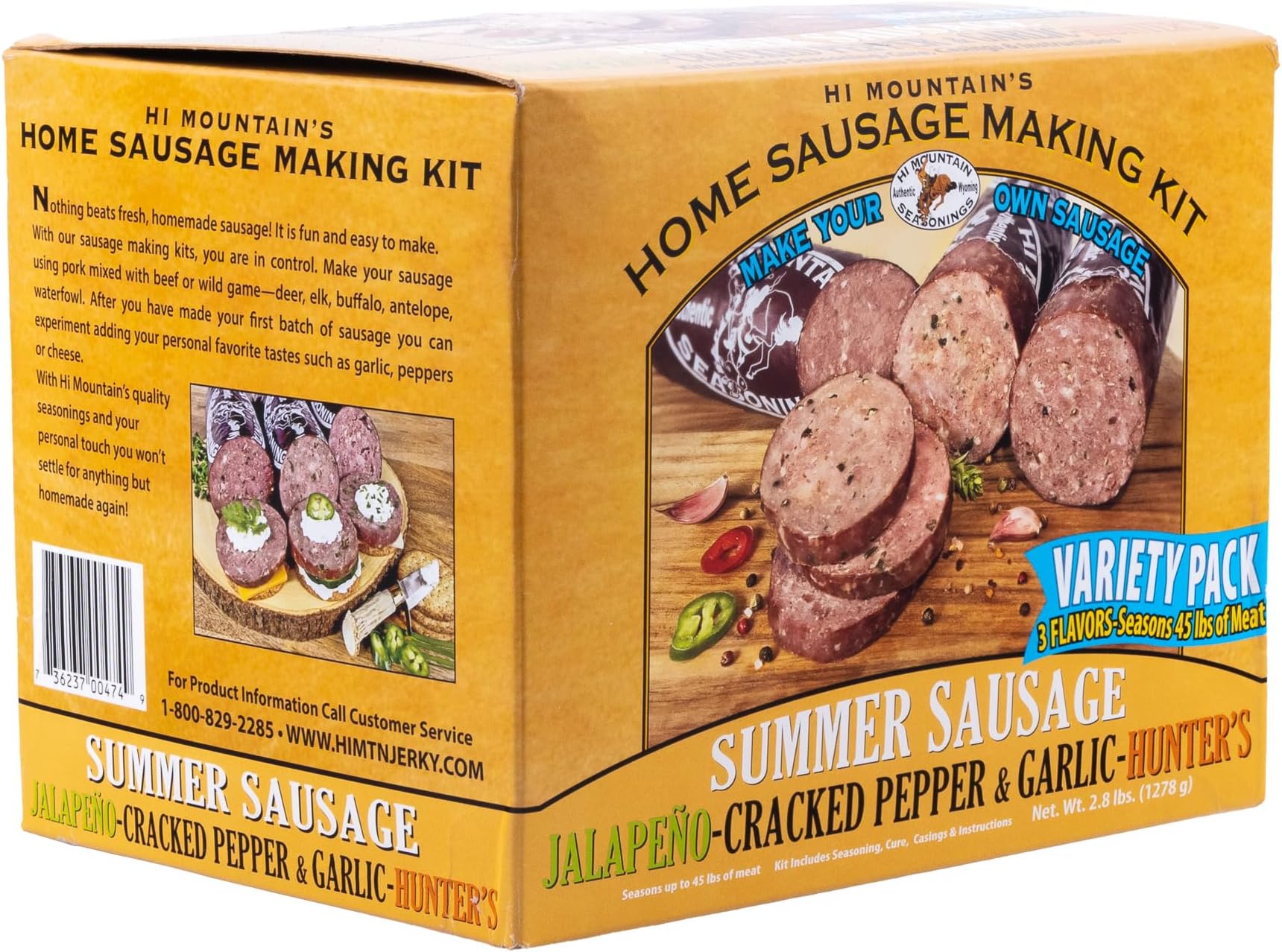 Hi Mountain Summer Sausage Seasoning Kit VARIETY PACK