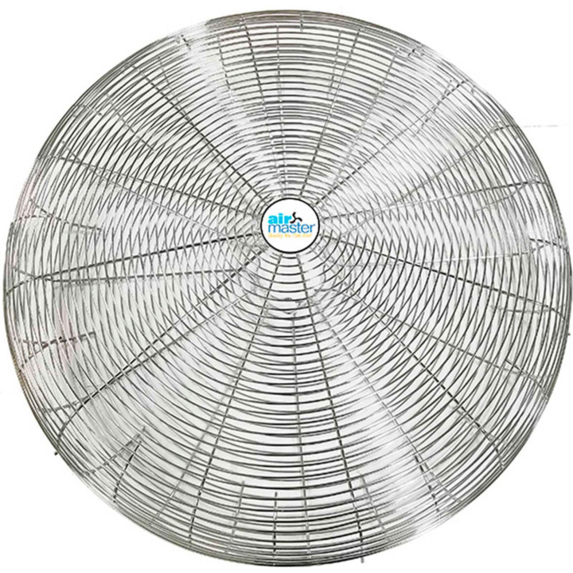 Fan Nickel Chrome Plated Guard For 18" and 20" Fan by Airmaster – 5.75"L x 20.5"W x 20.5"H, Aluminum, Gray, Model 71000