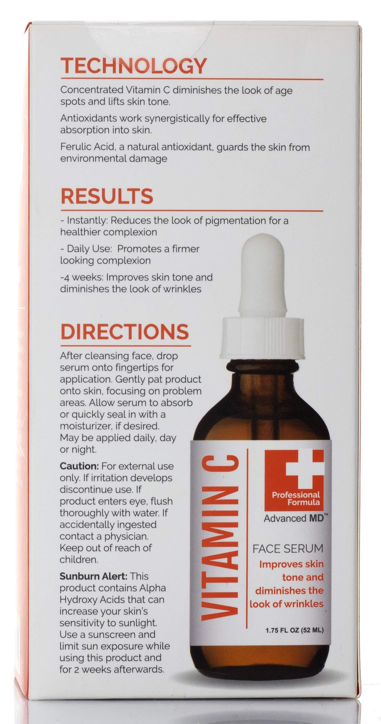 Vitamin C Brightening Face Serum by AdvancedMD Professional Formula