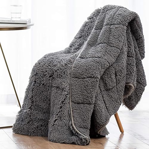 Wemore manta peluda de piel sintética