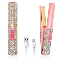 HUAJUN Piastra Capelli, Piastra Portatile Senza Fili 2 in 1