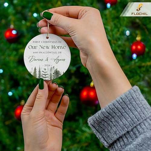 Miniatura 84 de FLOCHIL Adorno familiar personalizado para árbol de Navidad, adorno de Navidad familiar personalizado con foto de nombre, familia de 3, 4, 5 adornos