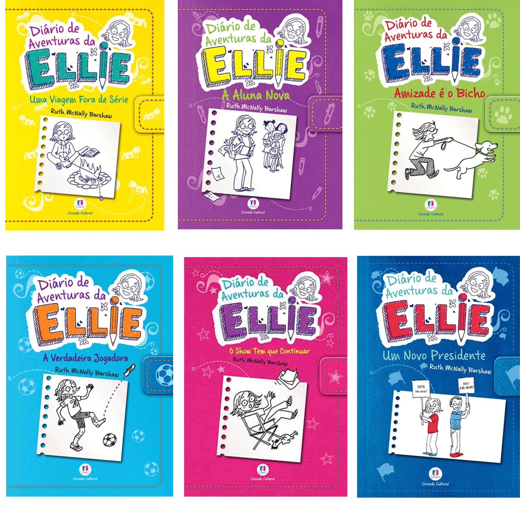 DIÁRIO DE AVENTURAS DA ELLIE - 6 VOLUMES | Amazon.com.br