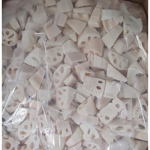 乱切り レンコン 乱切り バルク IQF