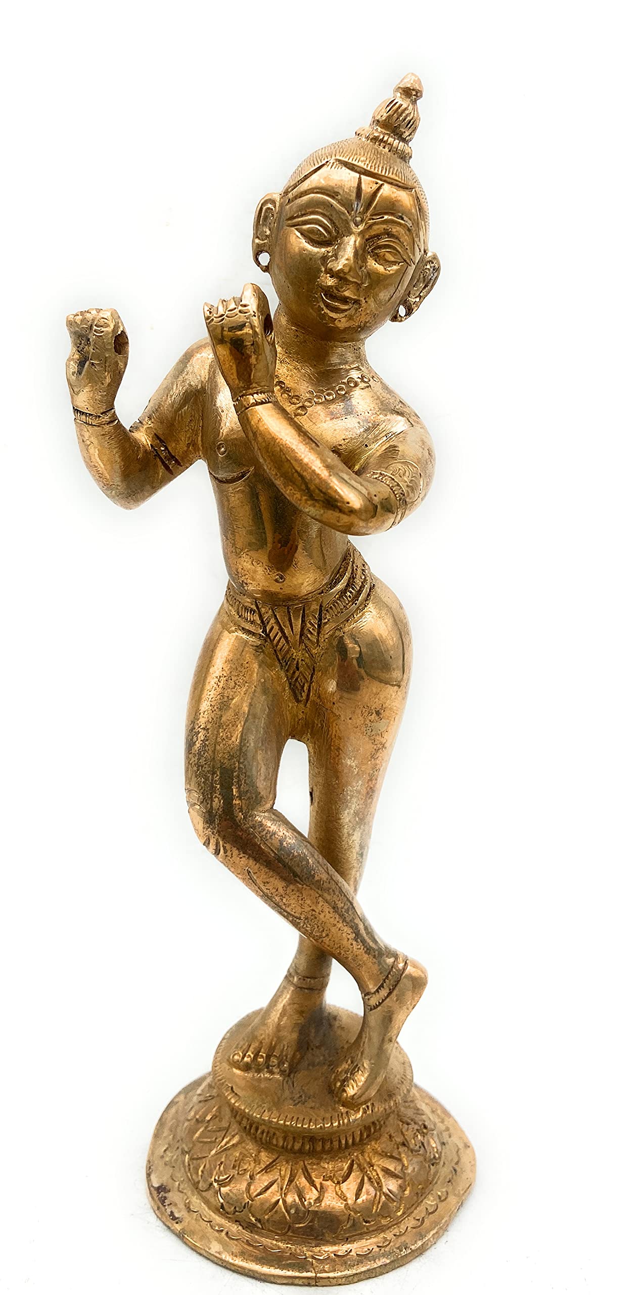 Buy South Indian Arts Brass Krishna Idols Brass Krishna Statue for