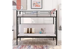 Twin Over Futon/Full Bunk Bed: A Convertible Sanctuary