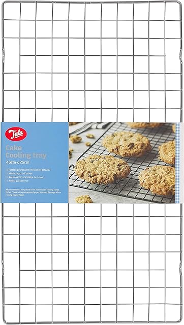 Tala Steel Cake Cooling Rack, Measures 46cm x 25cm