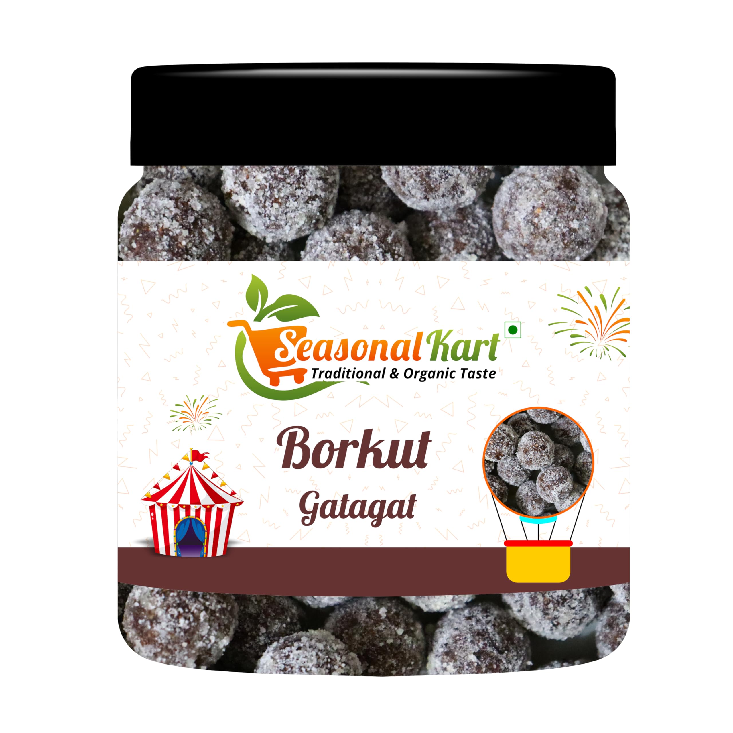 SEASONAL KART BORKUT GATAGAT LADDU | TASTY GATAGAT GOLI | MUKHWAS (800 GRAM) (B0D7TDQTX5) Amazon Price History, Amazon Price Tracker
