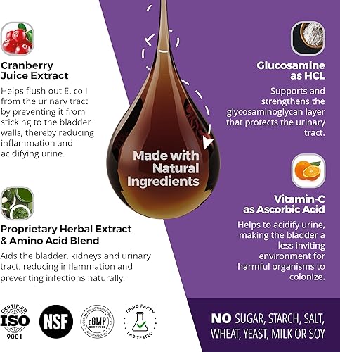 Miniatura 4 de UroMAXX Fórmula de tracto urinario riñón y vejiga para gatos y perros botella de 6 onzas