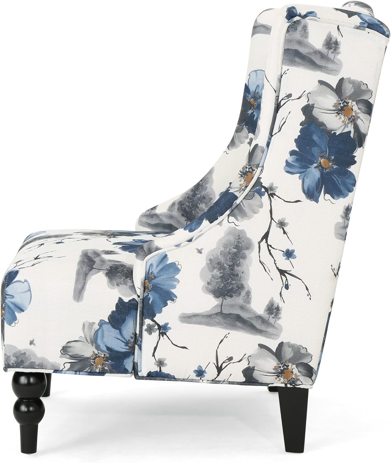 Christopher Knight Home Alonso High-Back Fabric Club Chair, Print