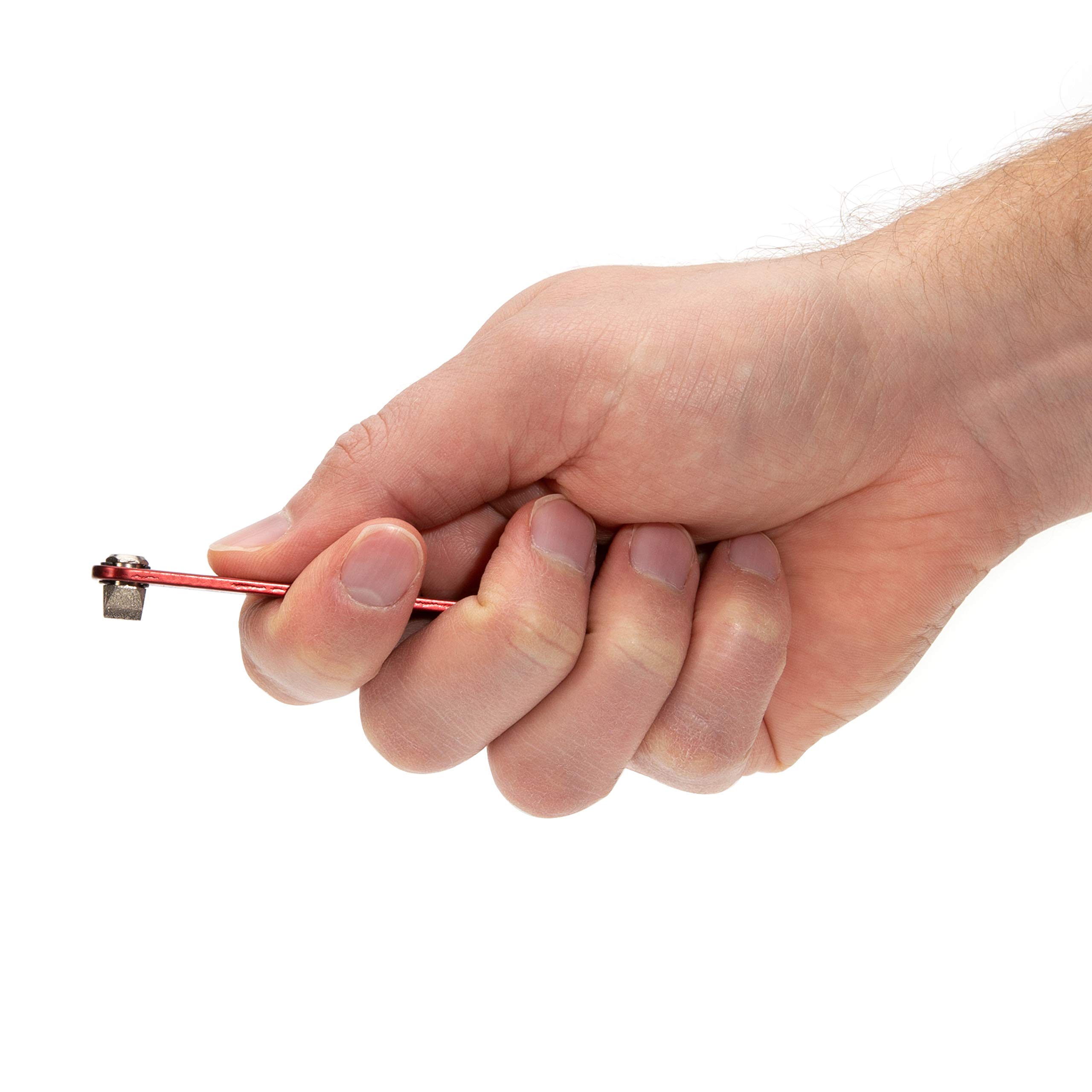 Steelman Pro - Juego de destornilladores Phillips de perfil bajo y ranurado, con punta de diamante, SL3/16, SL1/4, SL5/16, PH0, PH1, PH2 y PH3, incluye estuche de almacenamiento de nailon