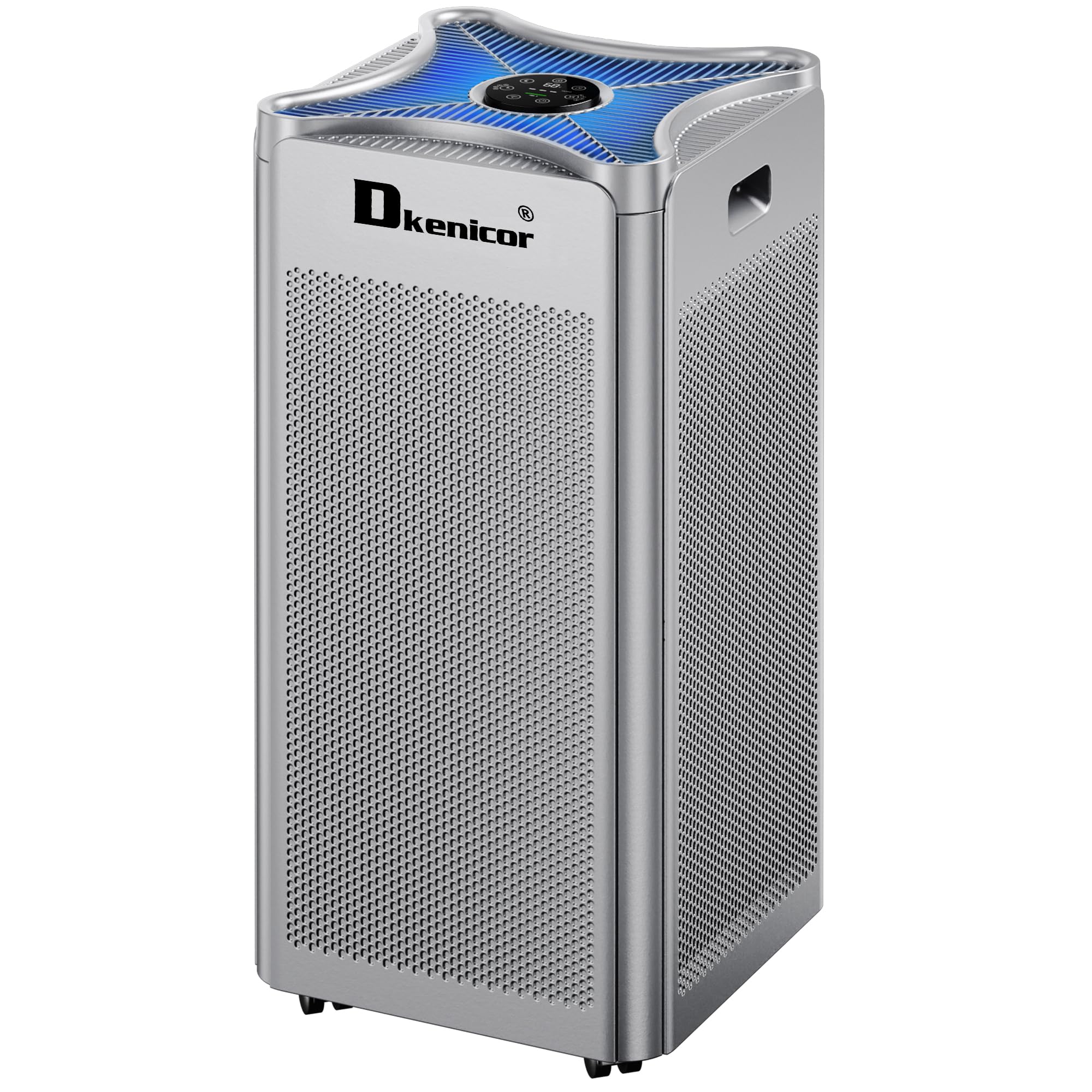 Dkenicor HEPA air purifier, Air Quality Monitor/Sleep Mode air purifiers for home large room,covers up to 5000 Sq Ft, Air purifier with 3-in-1 filter & 4-fold purification to filters hair, dust, smoke