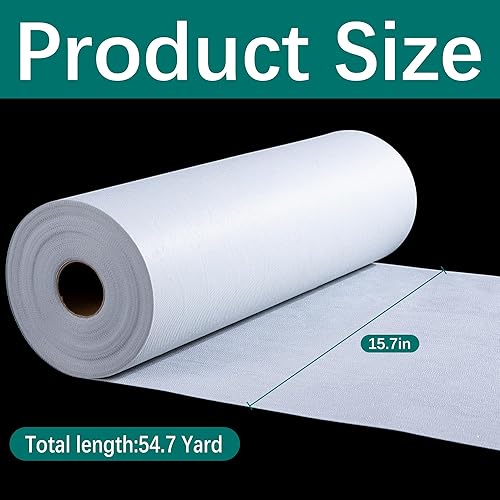 Miniatura 8 de Interfaz fusible para planchar de 15.7 pulgadas x 32.8 yardas para costura, interfaz de ropa ligera no tejida, interfaz de forro polar fusible para
